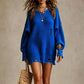 Women's Crewneck Distressed Oversized Sweater