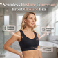 Seamless Posture Corrector Front Closure Bra