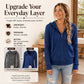 Women's Ribbed Knit Zip-Up Hoodie