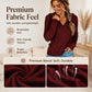Women's Ribbed Knit Zip-Up Hoodie
