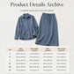 Women Casual Shirt & Long Skirt Two-Piece Set