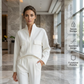 Elegant Long Sleeve Top & Pants Suit Set