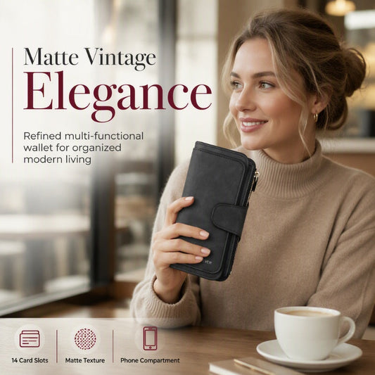 Large Capacity Wallet Clutch