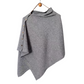 Women's Stylish Side Button Poncho