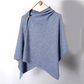 Women's Stylish Side Button Poncho