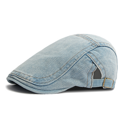 Unisex Denim Newsboy Cap