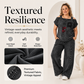 Women's Off Shoulder Top & Wide Leg Pants