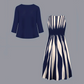 Women's 2-Piece Sleeveless Dress and Cardigan Set