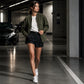 Women's Casual Zip Up Jacket