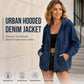 Women's Casual Zip-Up Hooded Jacket