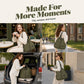 Women's Large Capacity Drawstring Tote Backpack