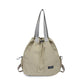 Women's Large Capacity Drawstring Tote Backpack