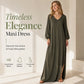 Elegant Slit Maxi Dress