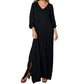 Elegant Slit Maxi Dress