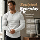 Men's Slim Fit Henley Shirt