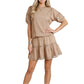 Women Casual Top & Shorts 2-Piece Set