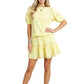Women Casual Top & Shorts 2-Piece Set