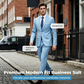 Men's 2-Piece Modern Fit Business Suit Set