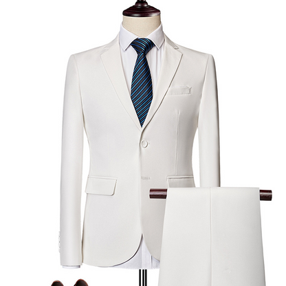 Men's 2-Piece Modern Fit Business Suit Set