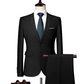 Men's 2-Piece Modern Fit Business Suit Set