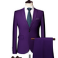 Men's 2-Piece Modern Fit Business Suit Set