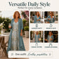 Women's Floral Print Camisole Dress & Cardigan Set