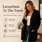Women's Ribbed Knit Cardigan