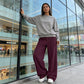 Women's Casual Loose-Fit High-Waisted Pants