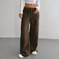 Women's Casual Loose-Fit High-Waisted Pants