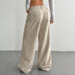 Women's Casual Loose-Fit High-Waisted Pants