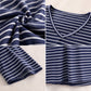 Women's Relaxed Stripe Lounge Dress