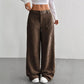 Women's Casual Loose-Fit High-Waisted Pants