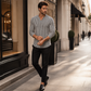 Modern Textured Knit Pullover