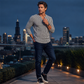 Modern Textured Knit Pullover