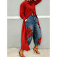 Women's Long Sleeve Button-Down Maxi Shirt Dress