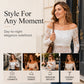 Women's Off-The-Shoulder Lace T-Shirt