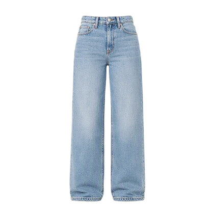 Women's Retro Stretch Wide Leg Jeans