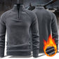 Best Seller🔥 🧥 Insulated fleece jacket with a half-length zipper—perfect for hiking and everyday wear