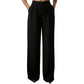 Women's High Waisted Suit Pants with Elastic Back