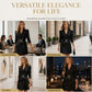 Women's Elegant Double-Breasted Blazer Dress