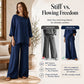 Women's Casual Linen Blend 2-Piece Set