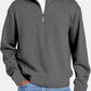 Premium Quarter-Zip Pullover Sweatshirt