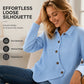 ✨Bestseller 👕 Soft Waffle Knit Top with Irregular Hem – Versatile Colors for Any Casual Occasion