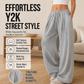 Trending Now⭐👖 Pleated Wide-Leg Sweatpants – Relaxed Fit & Drawstring Waist for Effortless Comfort Style