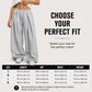 Trending Now⭐👖 Pleated Wide-Leg Sweatpants – Relaxed Fit & Drawstring Waist for Effortless Comfort Style