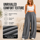 Trending Now⭐👖 Pleated Wide-Leg Sweatpants – Relaxed Fit & Drawstring Waist for Effortless Comfort Style