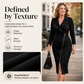 ✨ Effortless Style | Women’s Flattering Asymmetric Zipper-Front Slit Dress