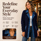 Bestseller🏆🧥 Denim Patchwork Casual Jacket – Effortless Layering & All-Day Comfort for Every Look