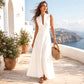 Bestseller🏆👗 Deep V-Neck Sleeveless Maxi – Timeless Silhouette & Effortless Elegance for Every Occasion