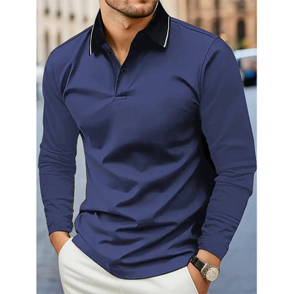 Must-Have🔥👔 Versatile Short-Sleeve Polo Shirt – Easy-Care Essential & Clean Silhouette for Everyday Mobility